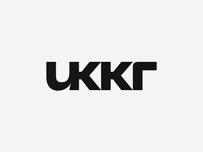 Ukkr logo architectural architecture black brand identity branding lettermark logo logotype minimal minimalistic modern logo studio u letter logo ukkr wordmark