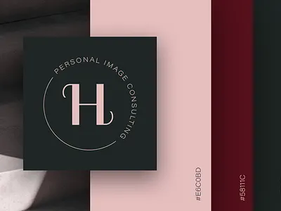 Logo Hellen branding design fashion design fashion logo feminine color combination feminine design feminine logo graphic design logo logotype pink logo wordmark