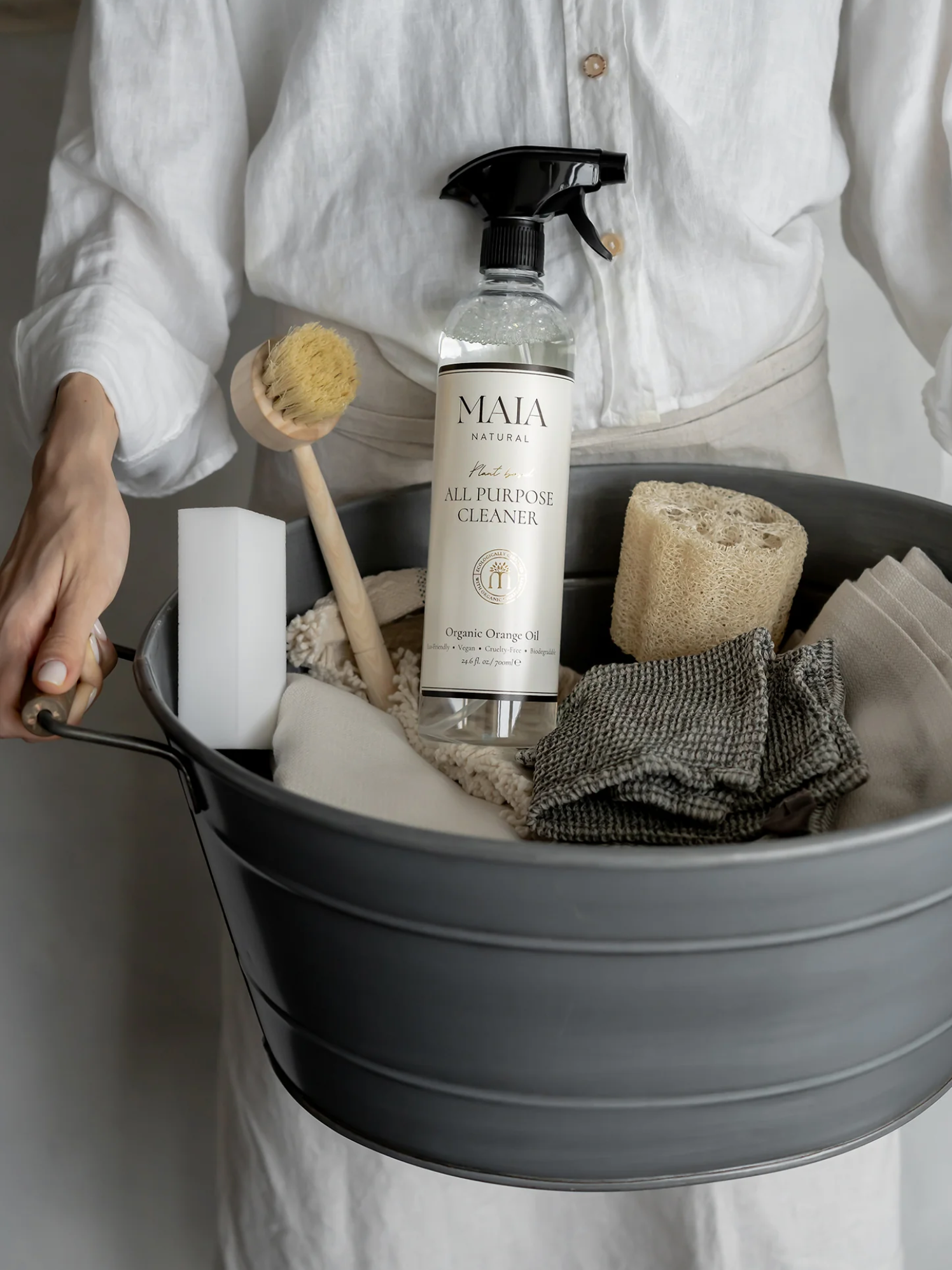 Maia Natural - Cleaning Product cleaner cleaning design logo packaging photoshoot product symbol