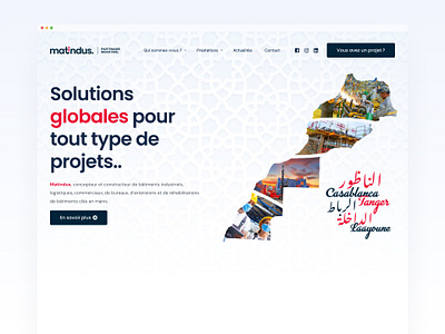 Moroccan 🇲🇦 Inspiration Tiles Website Design design ui ux web design website website design