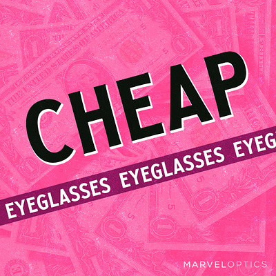 Cheap eyeglasses ad design design graphic design social media