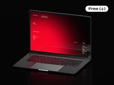 MacBook Air Mockup Vol.1 apple dark device download free freebie laptop macbook minimalist mockup monitor notebook pixelbuddha presentation psd realistic screen showcase stylish visualization