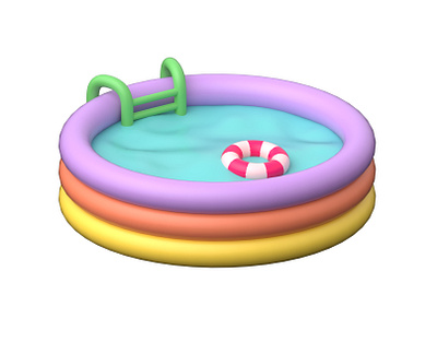 Kids Pool 3D icon ✨🎉 3d kids pool