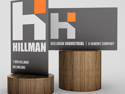 Hillman Branding & Signage branding illustration logo print design signage