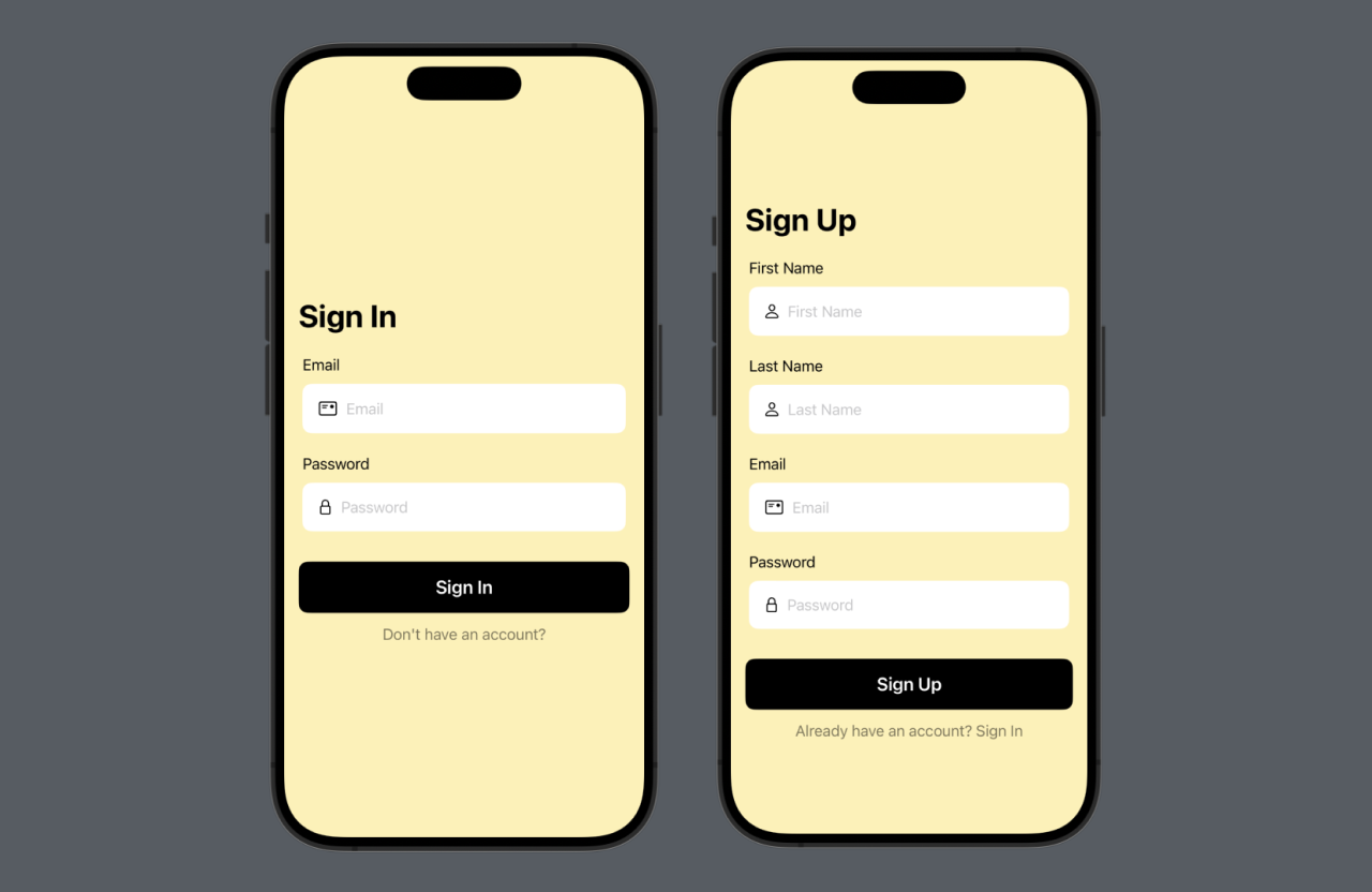 Simple Login Signup UI by Sudheer on Dribbble