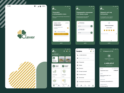 Phone app. for Residents of the Apartment Complex android apartment complex app application assistant branding clean dashboard design finance ios logo mobile mobile app pay personal uiux web design