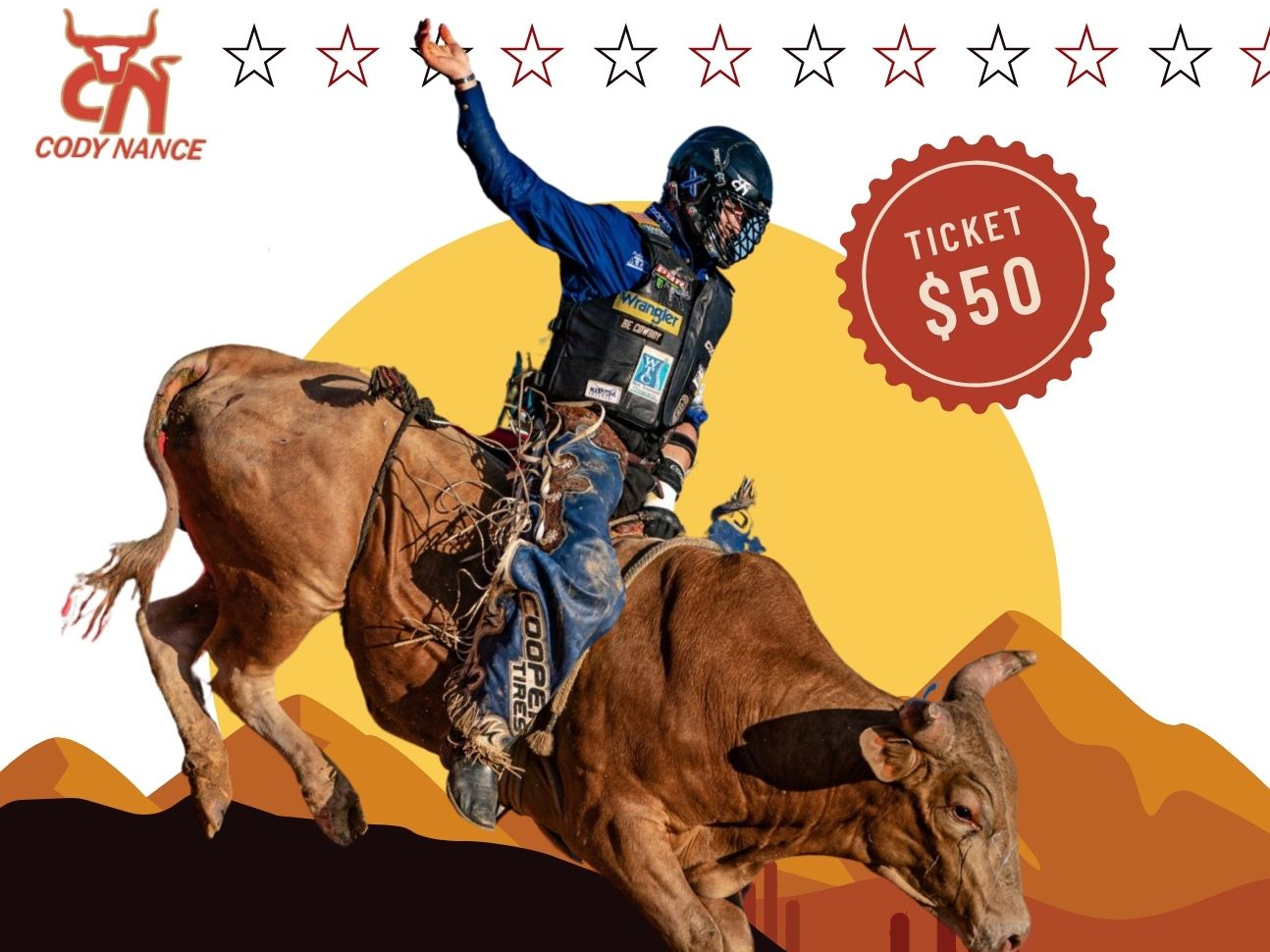 Cody Nance Flyers by Adrienne Wood on Dribbble