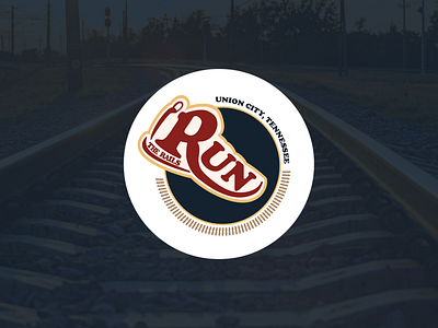 Run the Rails graphic design logo
