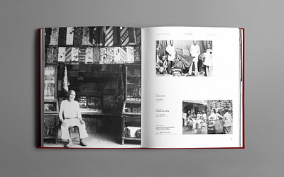 Museum Hakka Indonesia - Book Pages baba black and white book book design catalog chinese collection culture design exhibition graphic design hakka indonesia layout museum nyonya peranakan publication red vintage