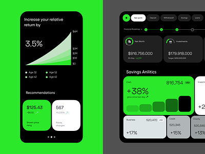 FinPower - Finance Service Management app app design automation b2b banking banking app crm design finance financial fintech ios management mobile product design saas service software ui ux