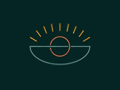 Prairie Eye Clinic Unused branding design eye health icon identity logo medical optometrist sun sun rise