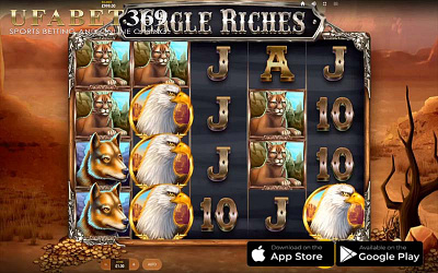 Eagle Riches จาก Red Tiger Gaming slot online