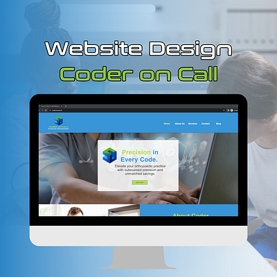 Website Design for Coder on Call ux design web design website design wix