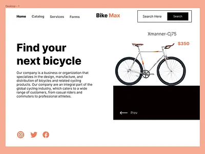 Bikes branding graphic design
