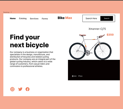 Bikes branding graphic design