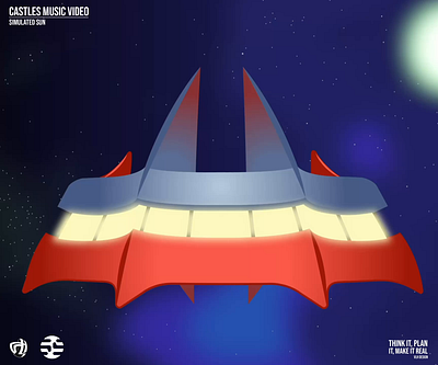 Castles Music Video animation illustration motion graphics
