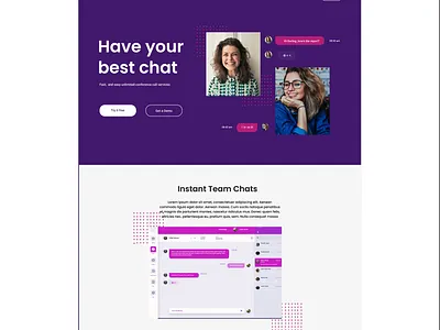Chat App branding graphic design ui