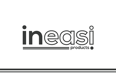 Ineasi products logo design | Wordmark Logo | DesignoFly fenci ineasi ineasi product stone text based logo ai wordmark logo
