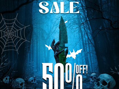 Louis Martin Custom Knives Halloween Sale: Slash Prices in Half animation branding graphic design logo motion graphics