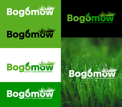 Lawn Mowing business logo jr7 designer