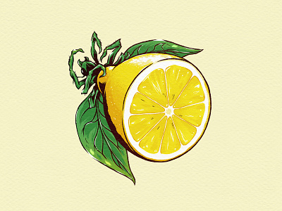 Another Lemon bug funny illustration lemon sticker