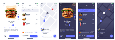 Restaurant Food Delivery Mobile App delivery app design figma flutter food app food delivery app mobile app mobile design react native responsive restaurant app ui uiux ux