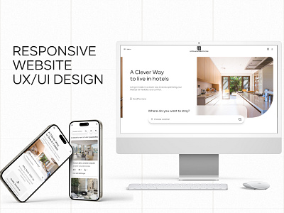 Responsive Website UX/UI Design design research ui uidesign ux uxdesign