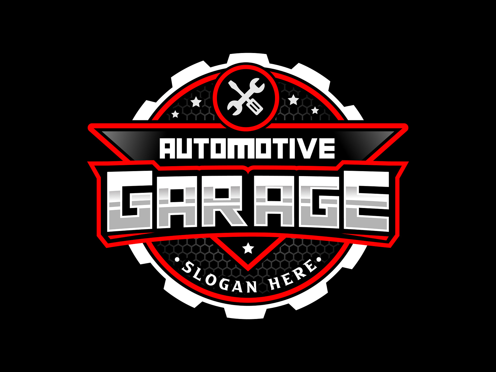 Automotive garage logo by Naieem on Dribbble