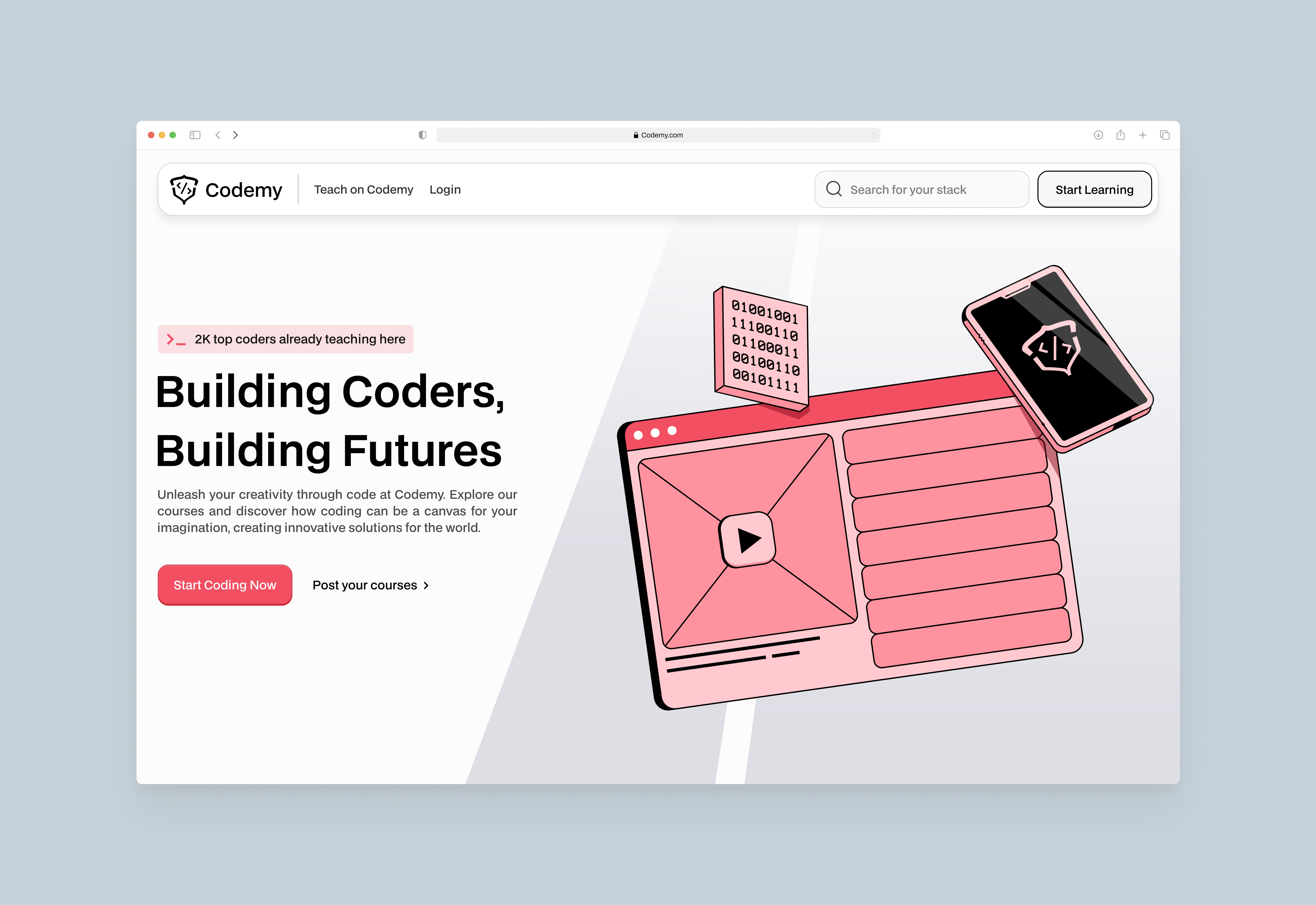 Educational Website UX UI Design & Development. branding buttons e learning education graphic design header illustrations logo logo design typography ux ui design website design