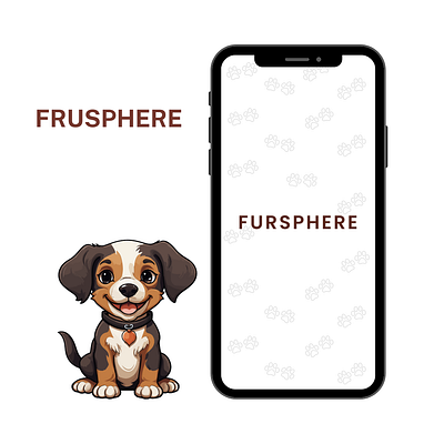 Dog App UI Design branding design designing icon text ui user interface