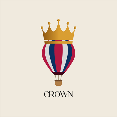 Logo Design- Crown branding graphic design logo ui