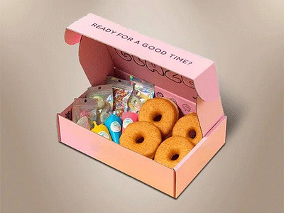 The Best Custom Donut Box Design by Thinkink Packaging on Dribbble