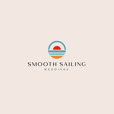 Logo Concept - Smooth Sailing Weddings branding logo motion graphics