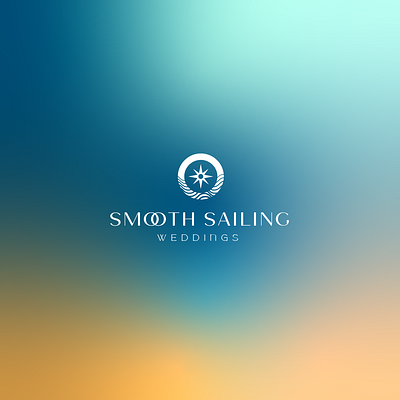 Logo Concept - Smooth Sailing Weddings branding graphic design logo