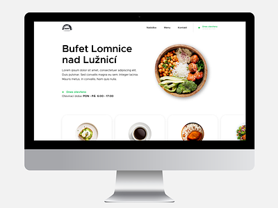 Restaurant web design branding graphic design ui