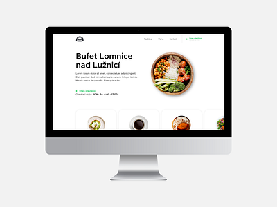 Restaurant web design branding graphic design ui