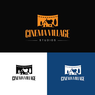 Logo Concept - Cinema Village Studios branding graphic design logo studio