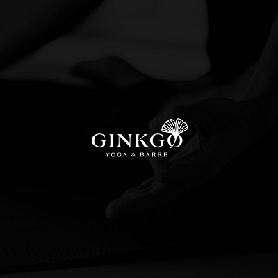 Ginkgo - Yoga and Barre Logo Concept branding graphic design logo