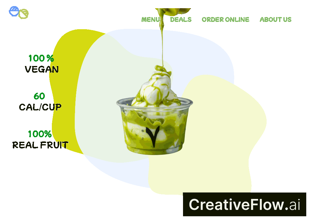 Pop-Up / Overlay for an ad for a yogurt company dailyui design ui ux