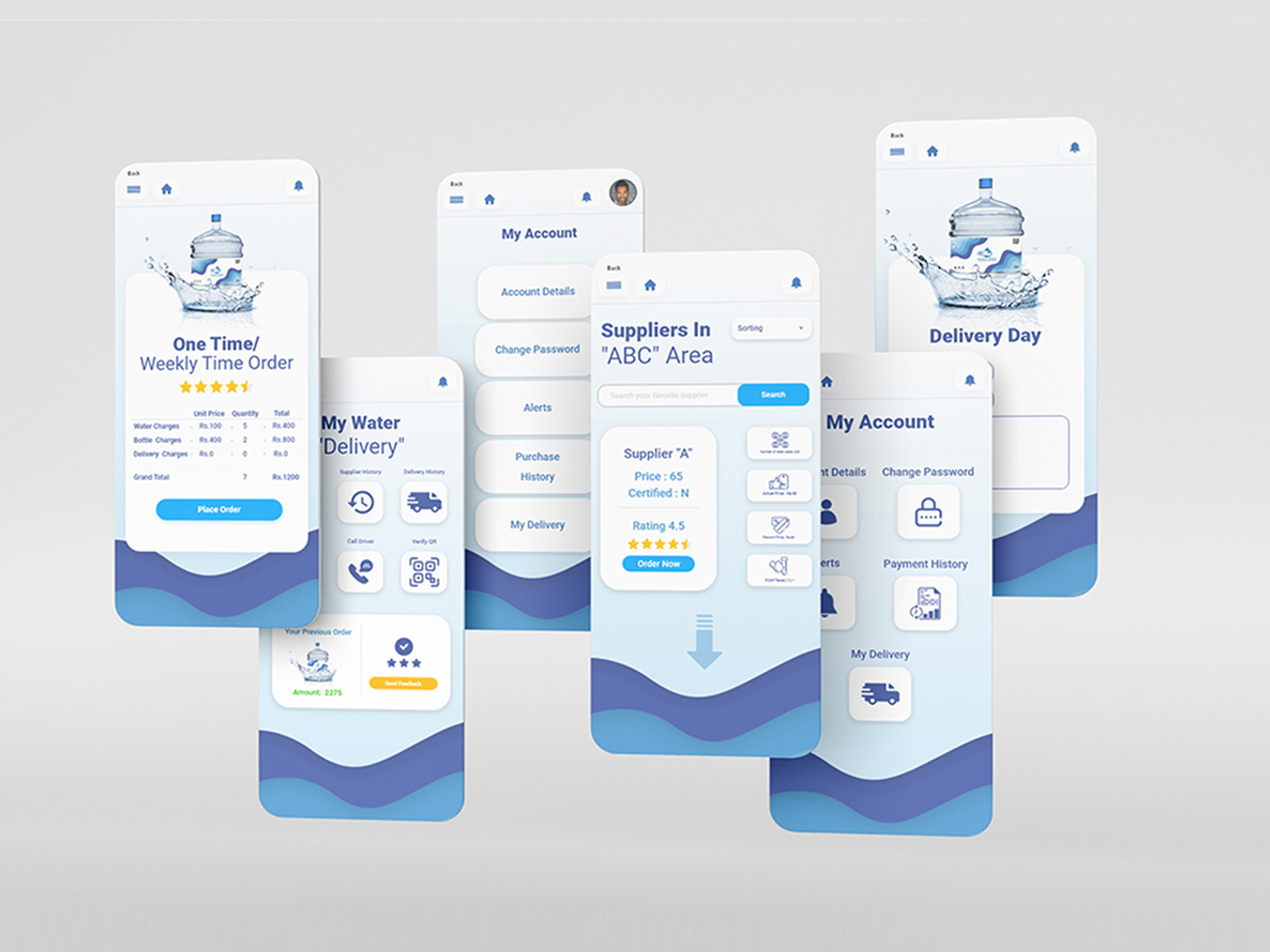 Example of Mobile App UI/UX Design