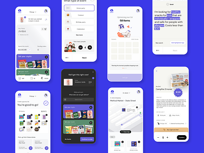 Method Market - Grocery Shopping Experience app design ecommerce grocery in store product design retail shopping ui ux