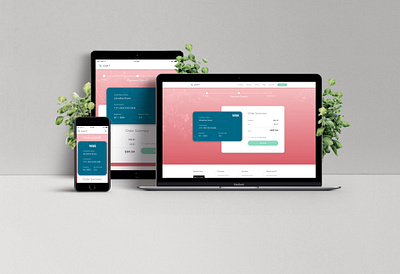 Responsive Payment Page dailyui responsive design ui uiux ux web design
