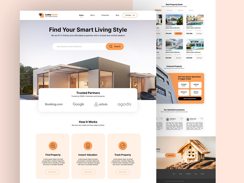 Propert Website designs, themes, templates and downloadable graphic ...