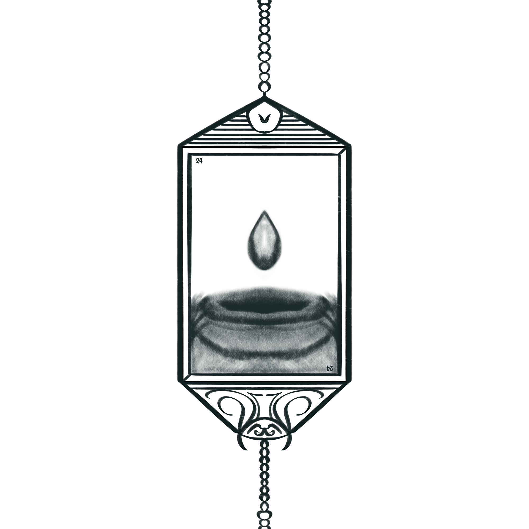 Inktober 2023 - 24 - Shallow design eye illustration inktober inktober2023