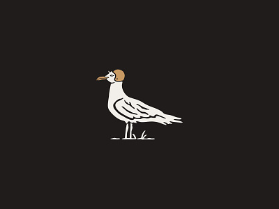 Safety First animal bird brand branding helmet illustration logo logomark nature studio tshirt design vintage