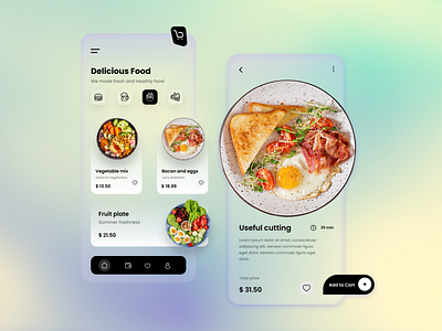Design mobile app for the restaurant business app design food interface mobile app mobile design research restaurant service industry ui user expirience ux