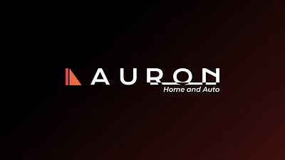 [2023] 011: Auron Home and Auto branding design k10398 logo