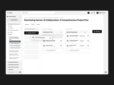 UX Wireframing - High Fidelity app clean collaboration dashboard flat high fidelity ia layout planner project plan sidebar ux ux design web wireframing