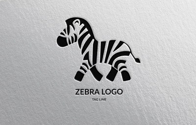 Zebra Logo animal branding design graphic design illustration logo typography vector zebra