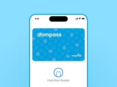 Compass Card in Apple Wallet ios product design ui ux webdesign